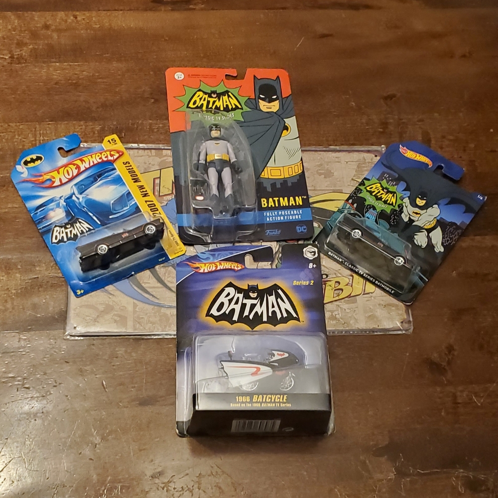 Batman Hot Wheels Collectible Set